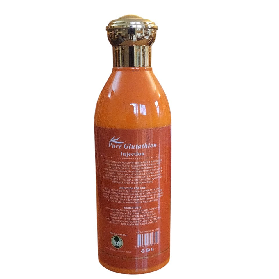 Glutathione Injection Extreme Whitening Body Milk — 500 ml