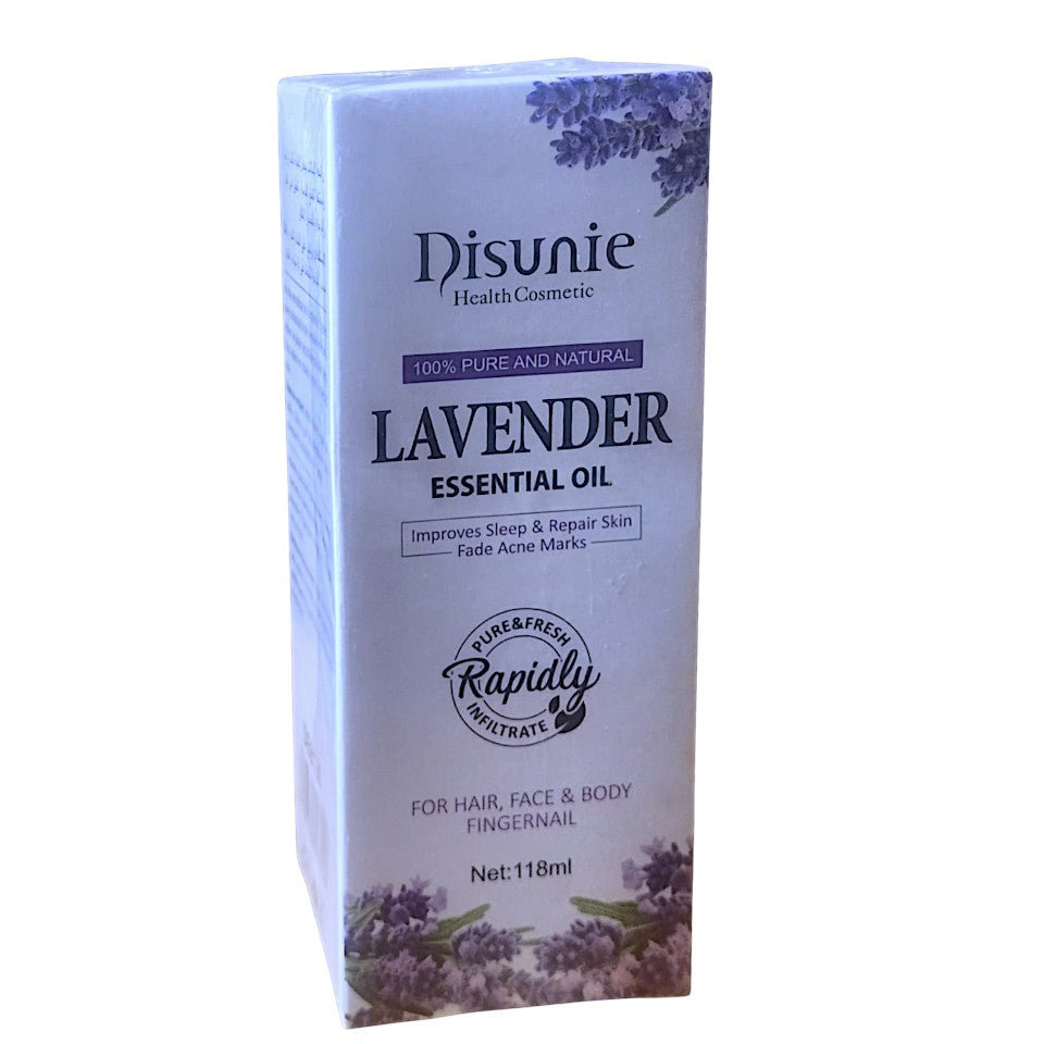 Disunie 100% Pure & Natural Lavender Essential Oil - 118ML