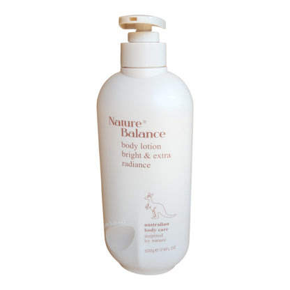 Nature Balance Bright & Extra Radiance Body Lotion — 500 ml