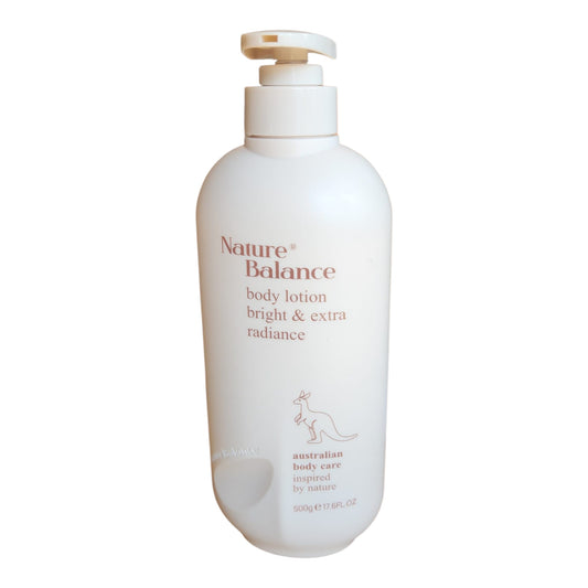 Nature Balance Bright & Extra Radiance Body Lotion — 500 ml