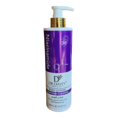 Dr. Davey Niacinamide Body Lotion — 500 ml