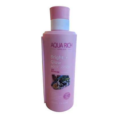 Aqua Rich Bright + Glow Body Lotion, 500ml