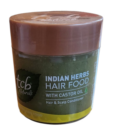 TCB Naturals Indian Herbs Hair Food with Castor Oil