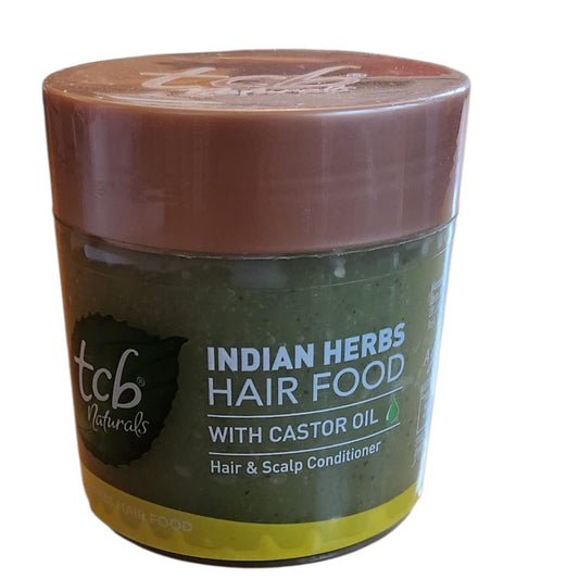 TCB Naturals Indian Herbs Hair Food with Castor Oil