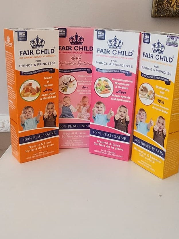 Fair Child Natural Moisturizing Body Milk with Egg Yolk & Natural Honey 400ml