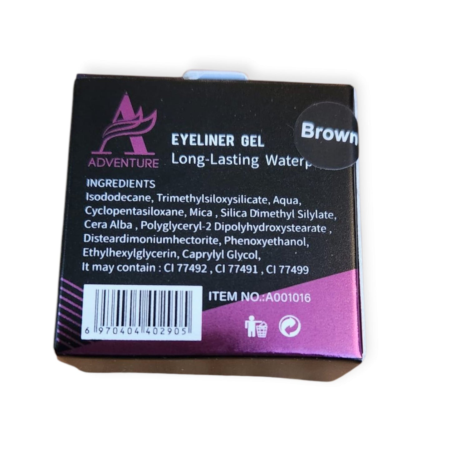 Adventure Eyeliner Gel Long‑Lasting Waterproof