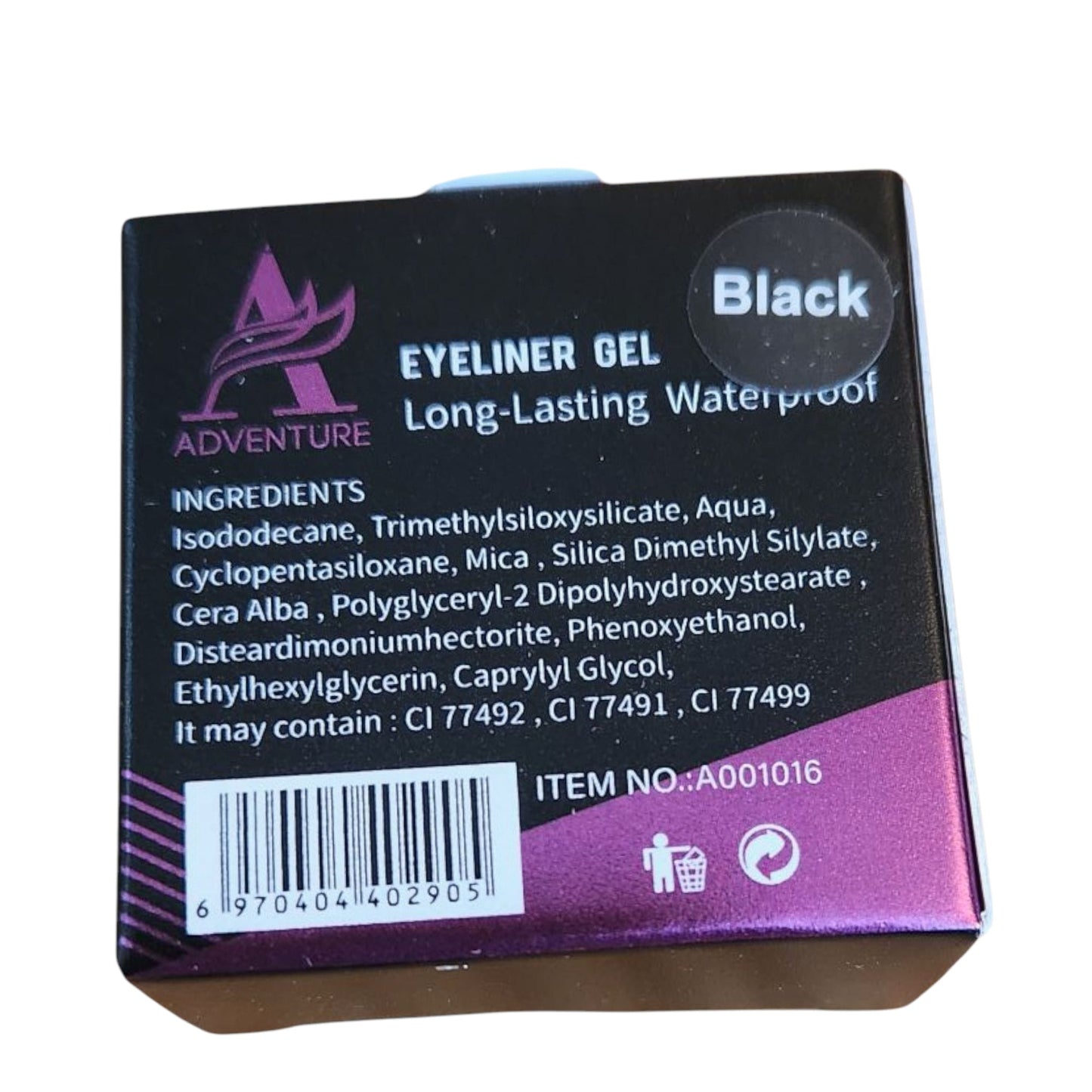 Adventure Eyeliner Gel Long‑Lasting Waterproof
