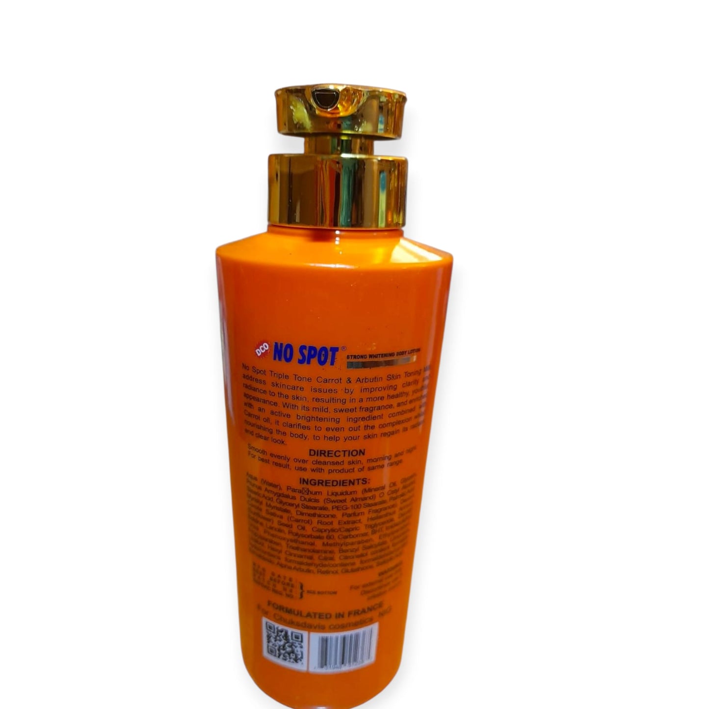 No Spot 3Riple Tone Carrot & Alpha Arbutin Skin Toning Milk — 500 ml
