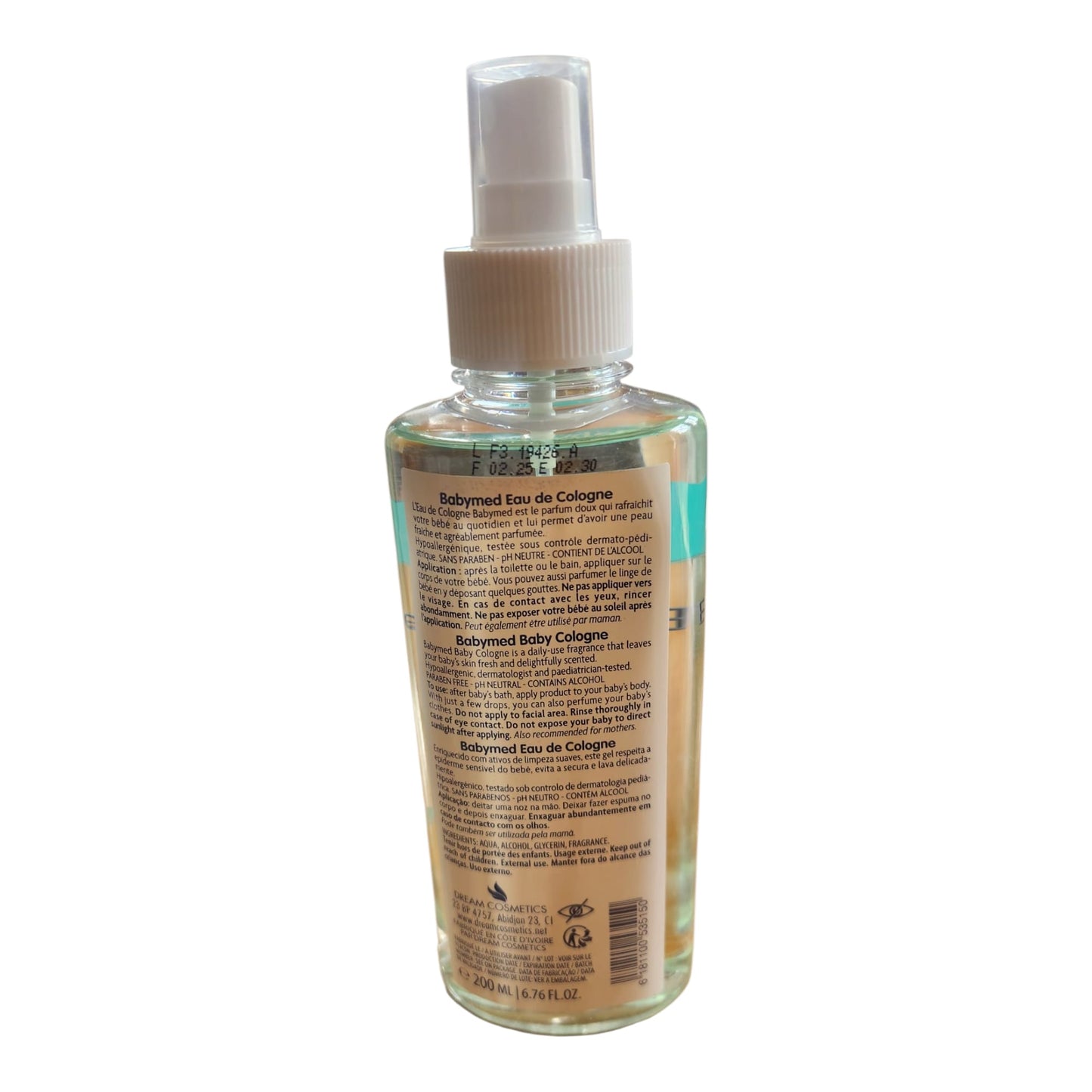 Babymed Eau De Cologne 200ml