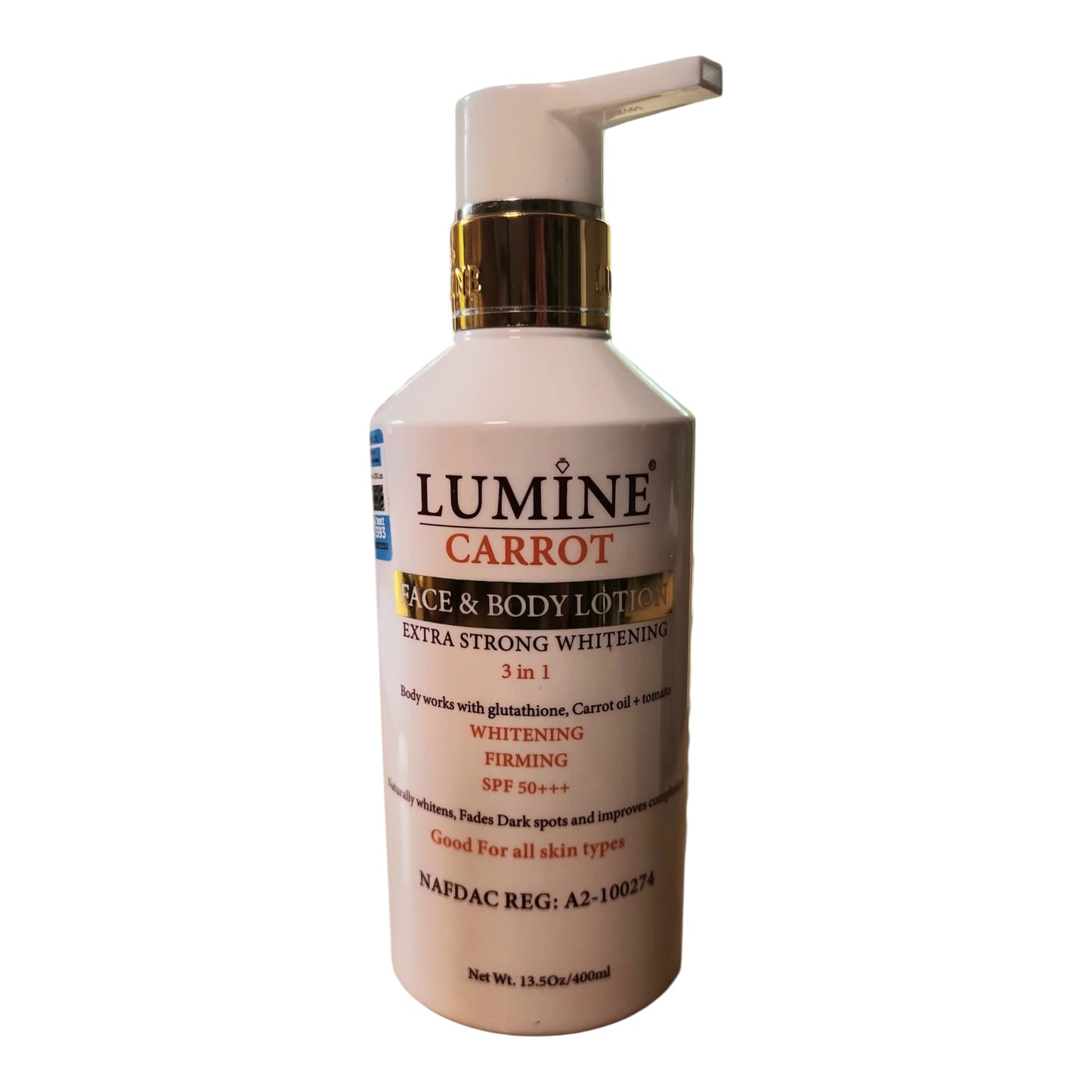 Lumine Carrot Face & Body Lotion — 400 ml