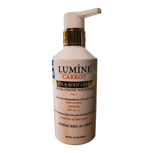 Lumine Carrot Face & Body Lotion — 400 ml