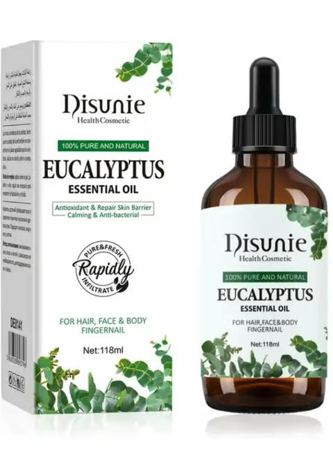 Disunie 100% Pure & Natural Eucalyptus Essential Oil — 118 ml