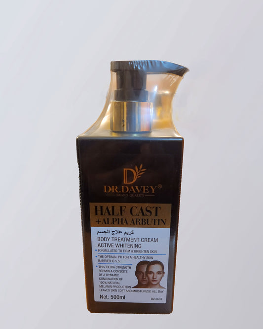 Dr Davey Half Cast + Alpha Arbutin Body Lotion — 500 ml