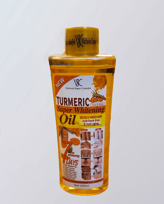 Turmeric Super Whitening Oil 7 Days — 200 ml