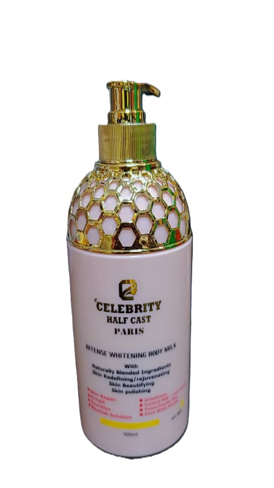 Celebrity Half Cast Paris Intense Whitening Body Milk — 500 ml