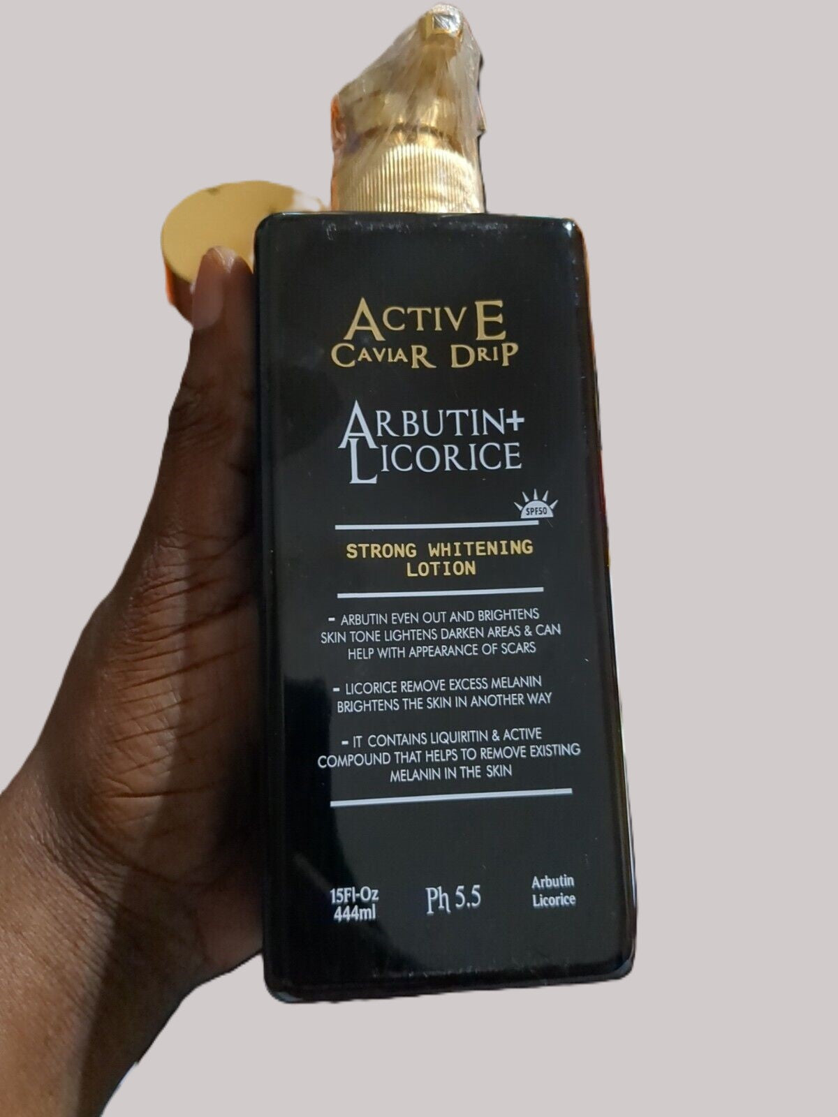 Active Caviar Drip Arbutin + Licorice Lotion — 400 ml