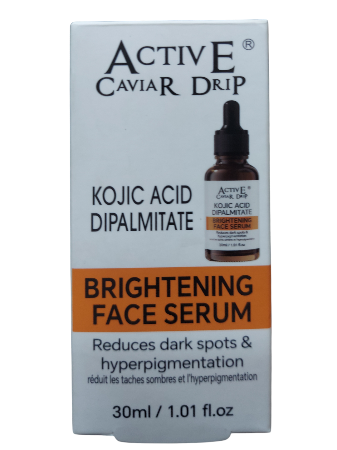 Active Caviar Drip Kojic Acid Dipalmitate Brightening Face Serum 30ml