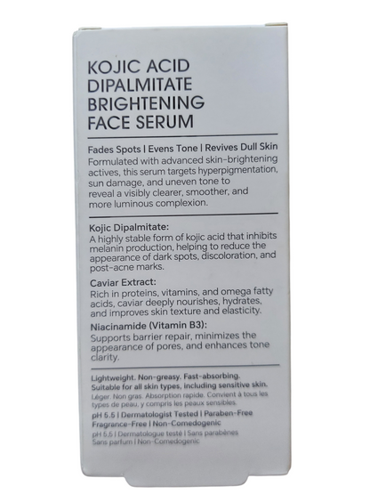 Active Caviar Drip Kojic Acid Dipalmitate Brightening Face Serum 30ml