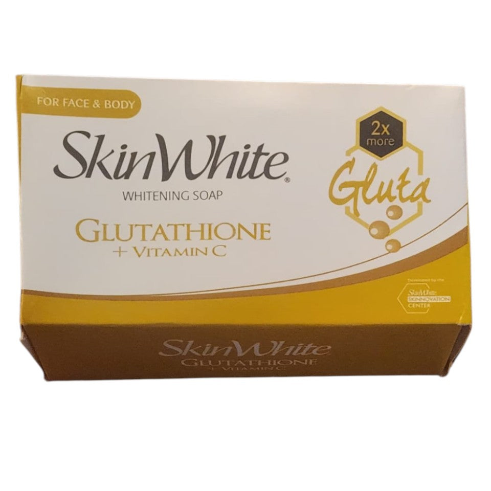 SkinWhite Glutathione + Vitamin C Whitening Soap 135g