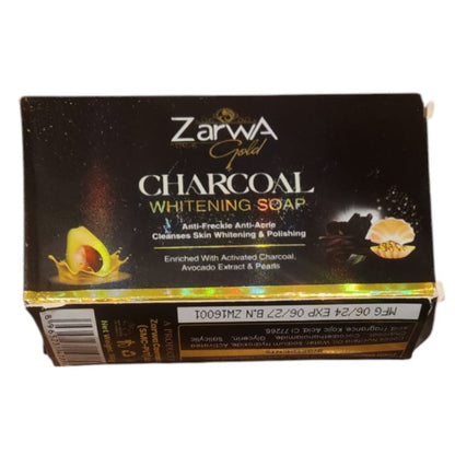 Zarwa Gold Charcoal Soap 150g
